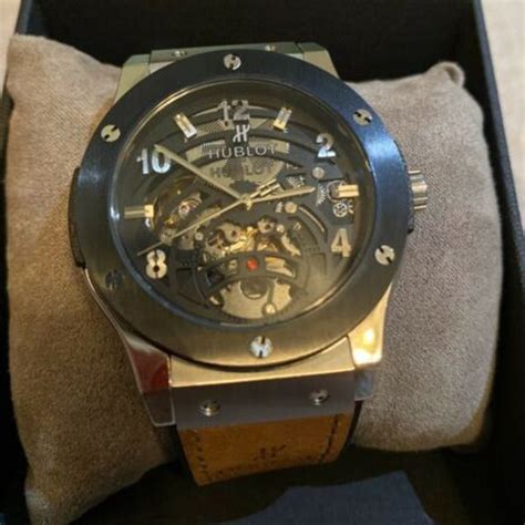 hublot big bang vendome collection classic gold|Hublot 582888 price.